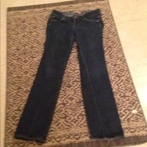 Dark blue skinny jeans